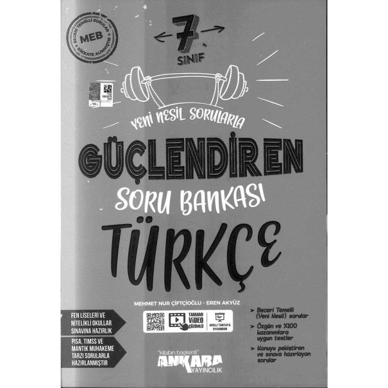 GÜÇLENDİREN SORU BANKASI TÜRKÇE