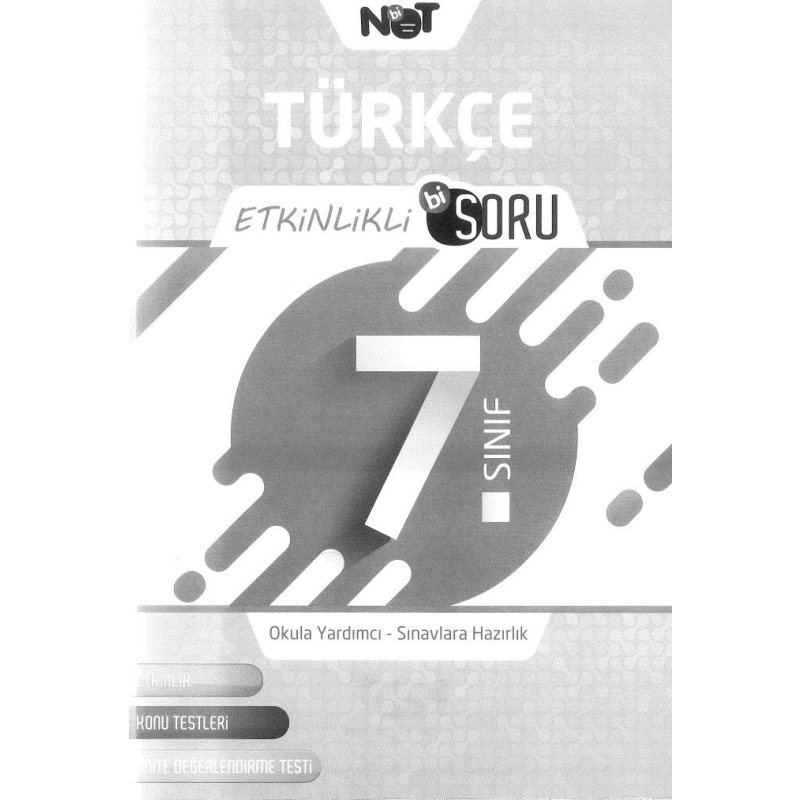 TÜRKÇE ETKİNLİKLİ Bİ SORU