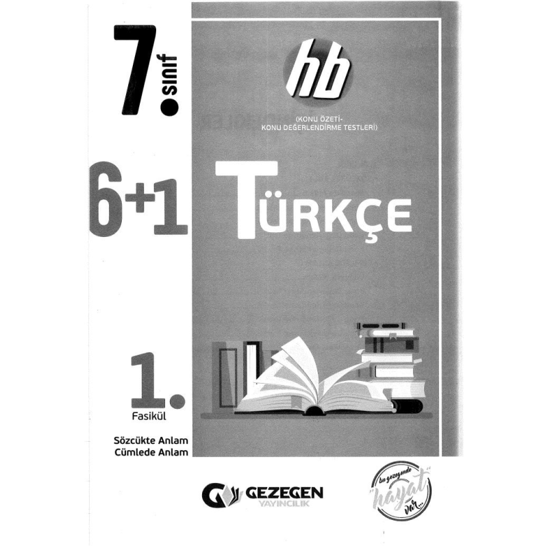 TÜRKÇE 1. FASİKÜL 6+1