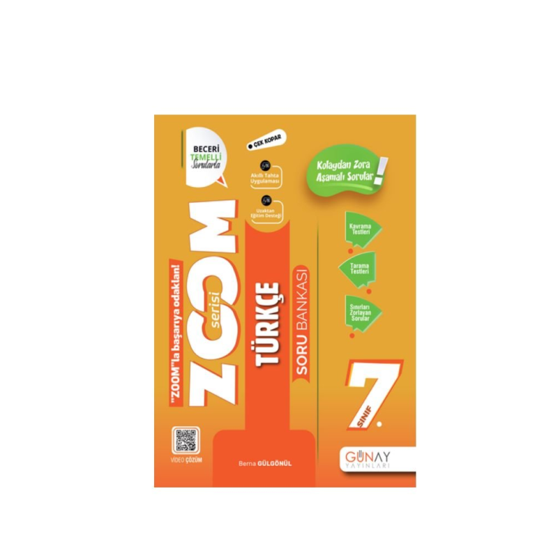 ZOOM SERİSİ TÜRKÇE SORU BANKASI