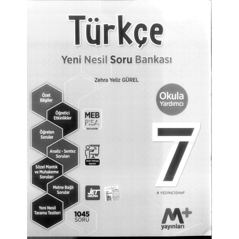 TÜRKÇE YENİ NESİL SORU BANKASI