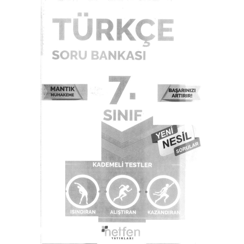 TÜRKÇE SORU BANKASI KADEMELİ TESTLER