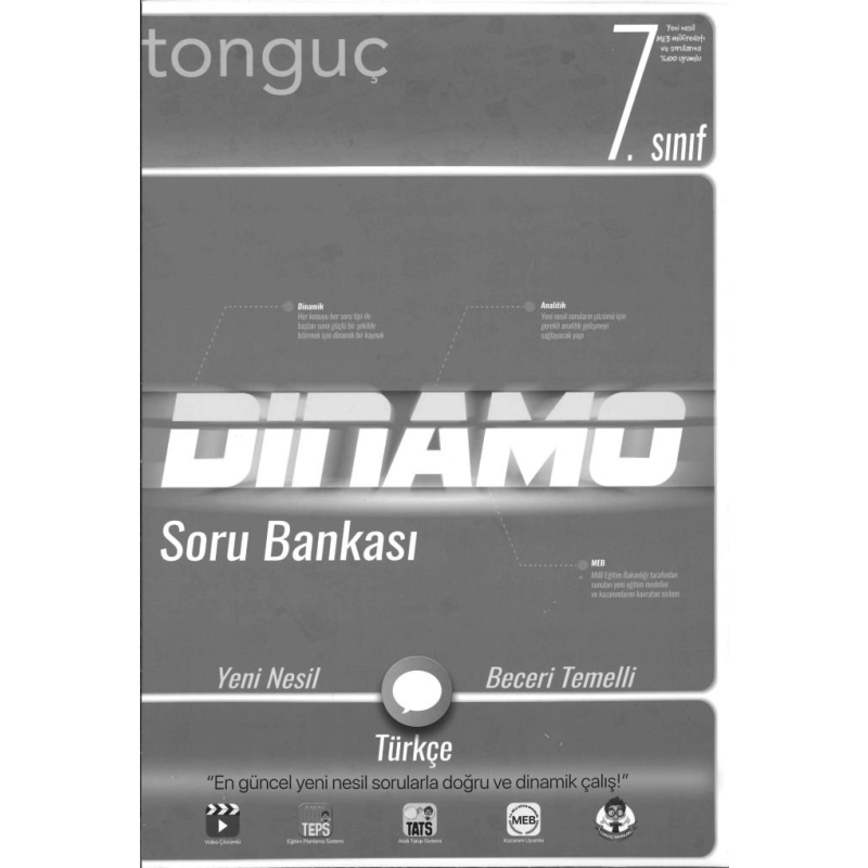 DİNAMO SORU BANKASI TÜRKÇE