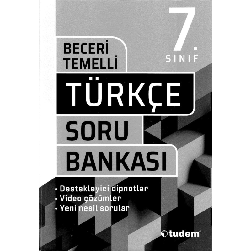 BECERİ TEMELLİ TÜRKÇE SORU BANKASI