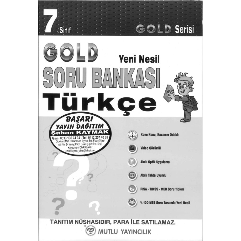 GOLD SORU BANKASI TÜRKÇE