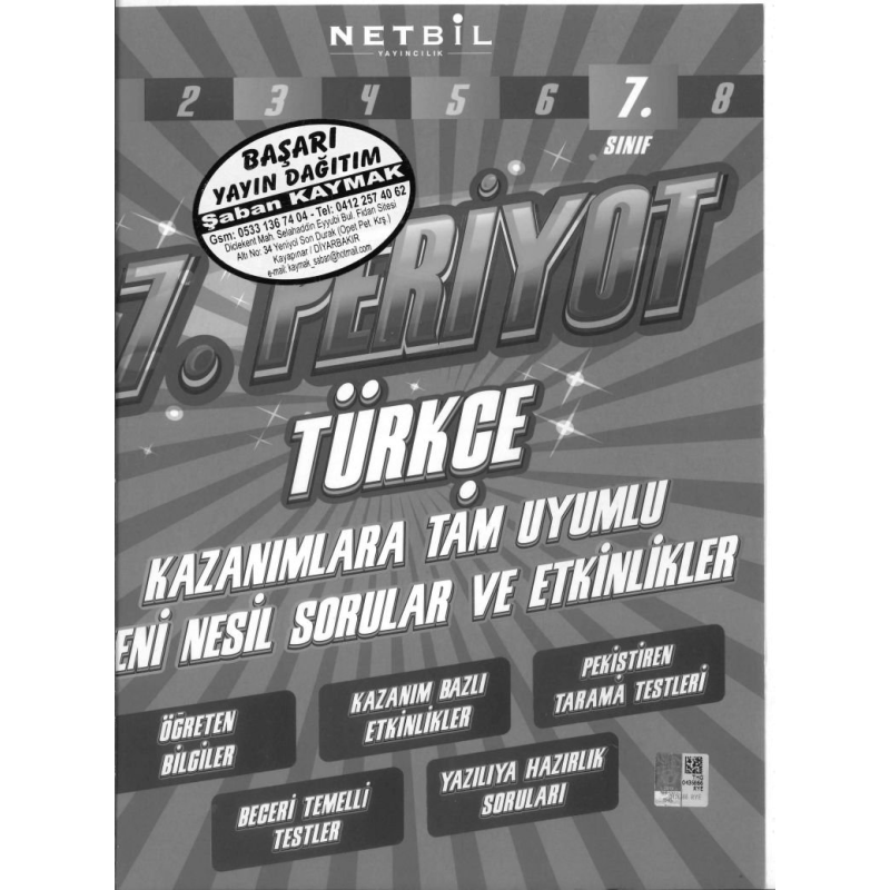 7. PERİYOT TÜRKÇE YENİ NESİL SORULAR VE ETKİNLİKLER
