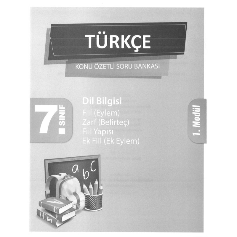 TÜRKÇE KONU ÖZETLİ SORU BANKASI