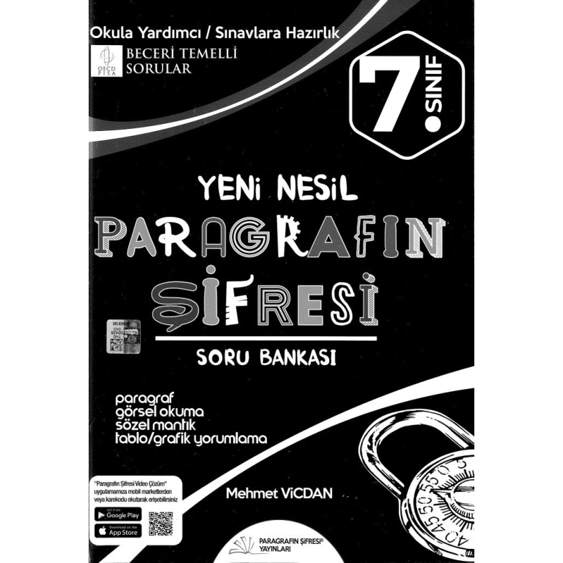 YENİ NESİL PARAGRAFINŞİFRESİ SORU BANKASI