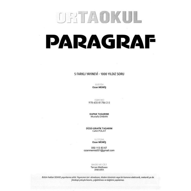 ORTAOKUL PARAGRAF