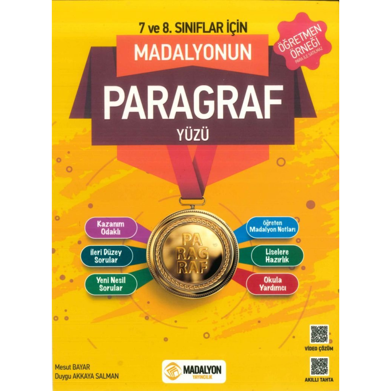 MADALYONUN PARAGRAF YÜZÜ
