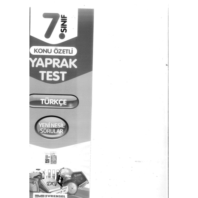 KONU ÖZETLİ YAPRAK TEST TÜRKÇE