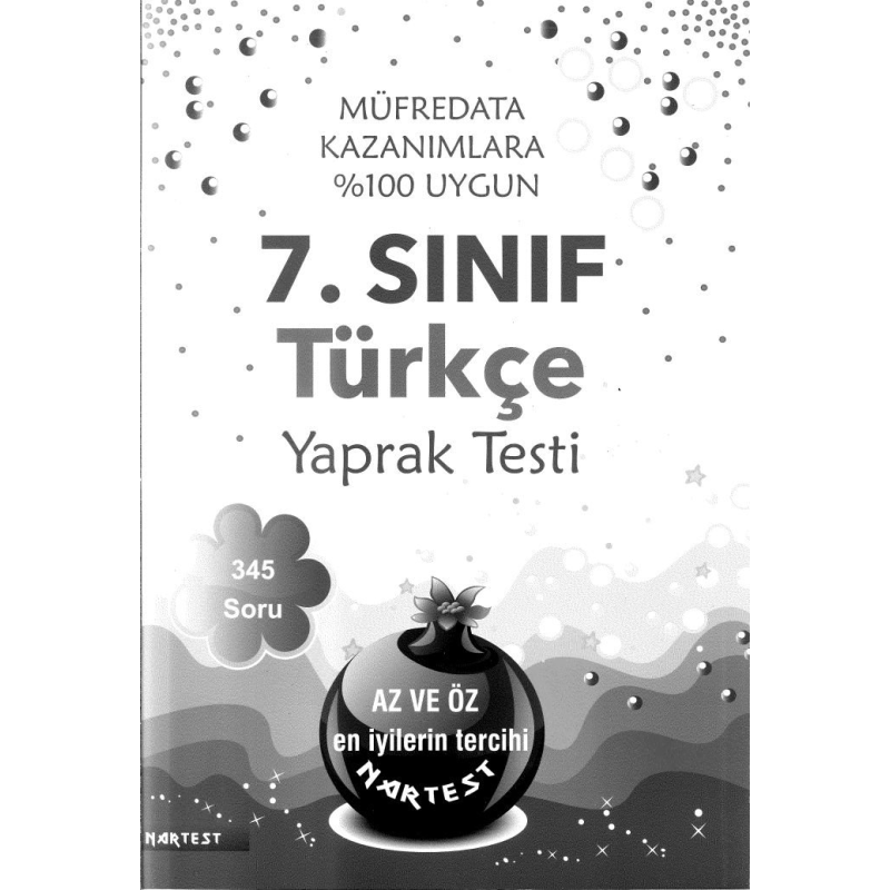 TÜRKÇE YAPRAK TESTİ 345 SORU