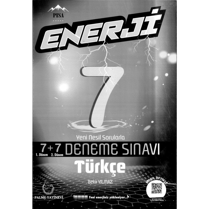 ENERJİ 7+7 DENEME SINAVI TÜRKÇE