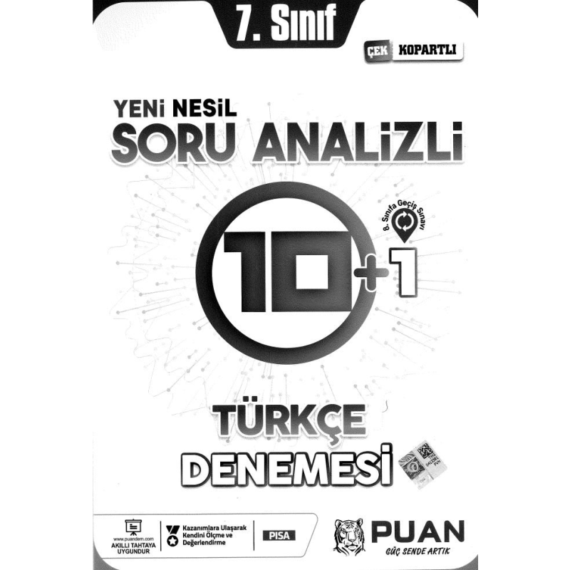 YENİ NESİL SORU ANALİZİ TÜRKÇE DENEMESİ