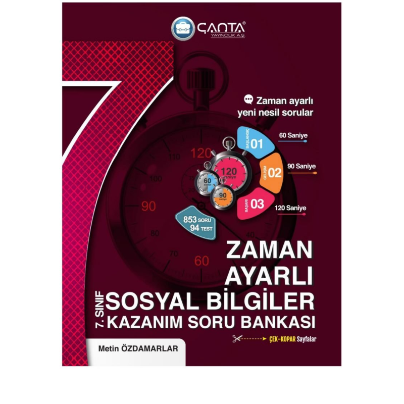 ZAMAN AYARLI SOSYAL BİLGİLER SORU BANKASI