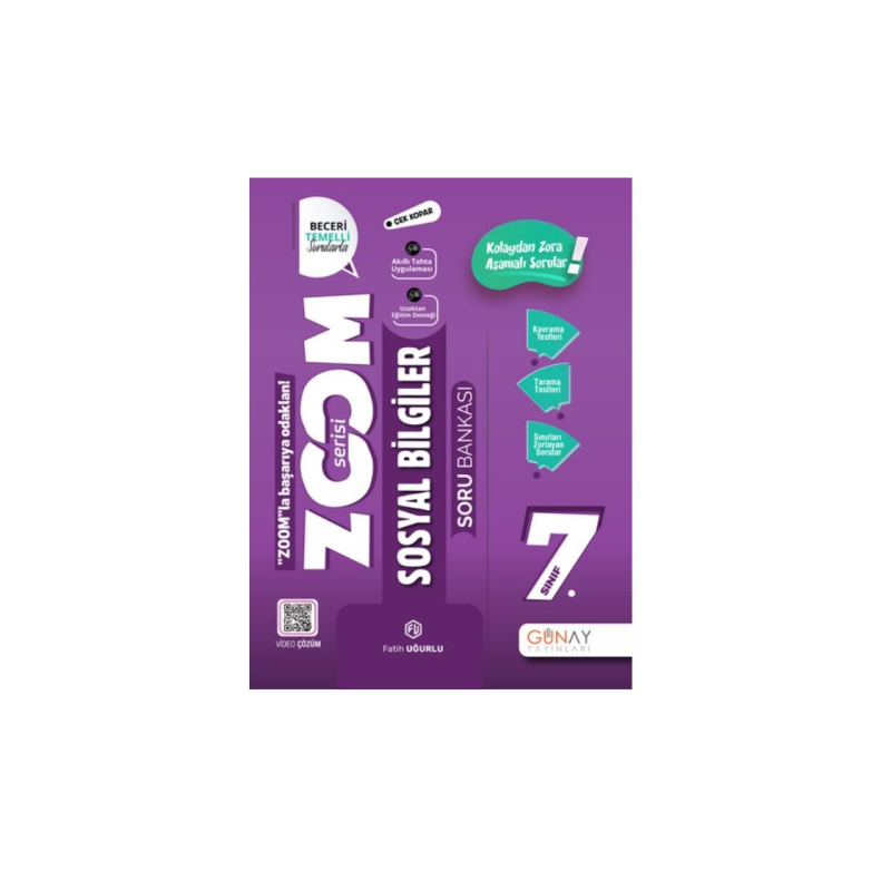 ZOOM SERİSİ SOSYAL BİLGİLER SORU BANKASI