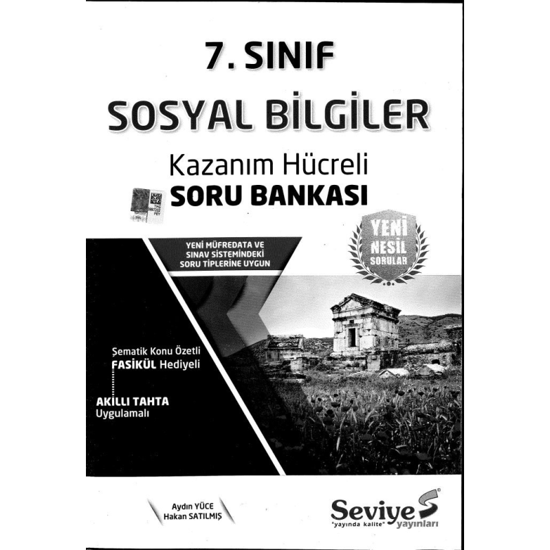 SOSYAL BİLGİLER KAZANIM HÜCRELİ SORU BANKASI