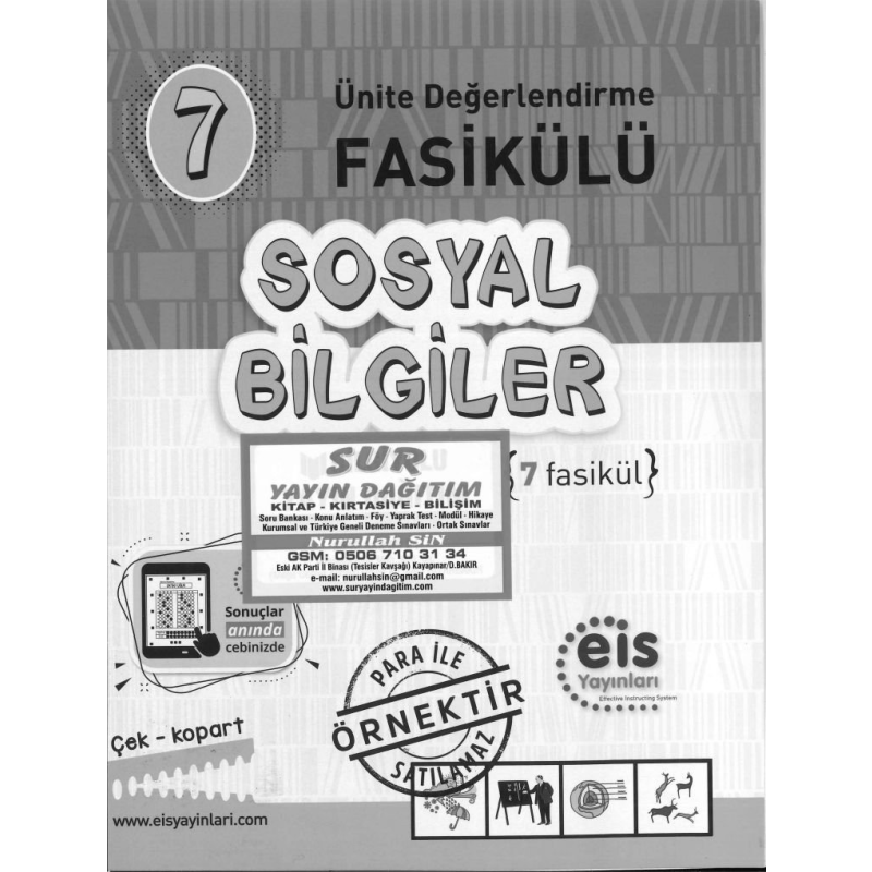 SOSYAL BİLGİLER ÜNİTE DEĞERLENDİRME FASİKÜLÜ