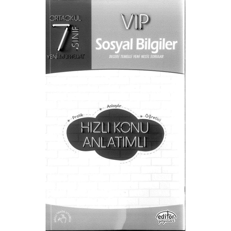 VIP SOSYAL BİLGİLER HIZLI KONU ANLATIMLI