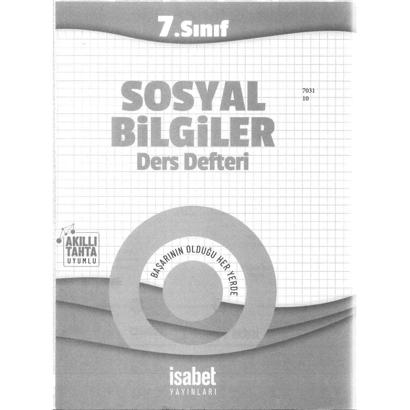 SOSYAL BİLGİLER DERS DEFTERİ