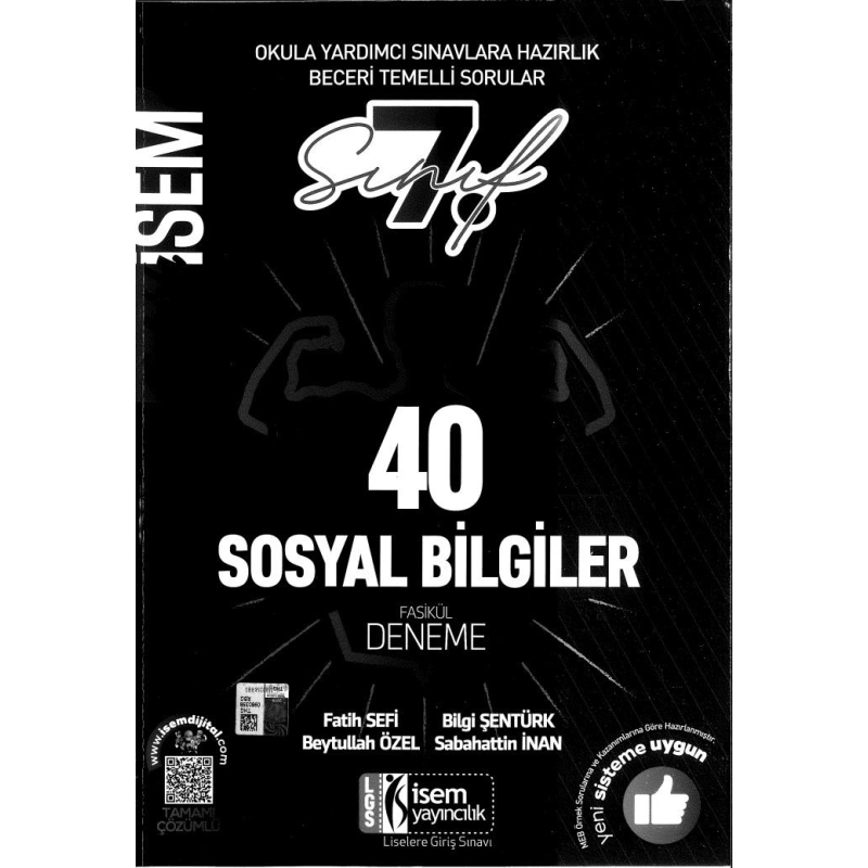 40 SOSYAL BİLGİLER FASİKÜL DENEME