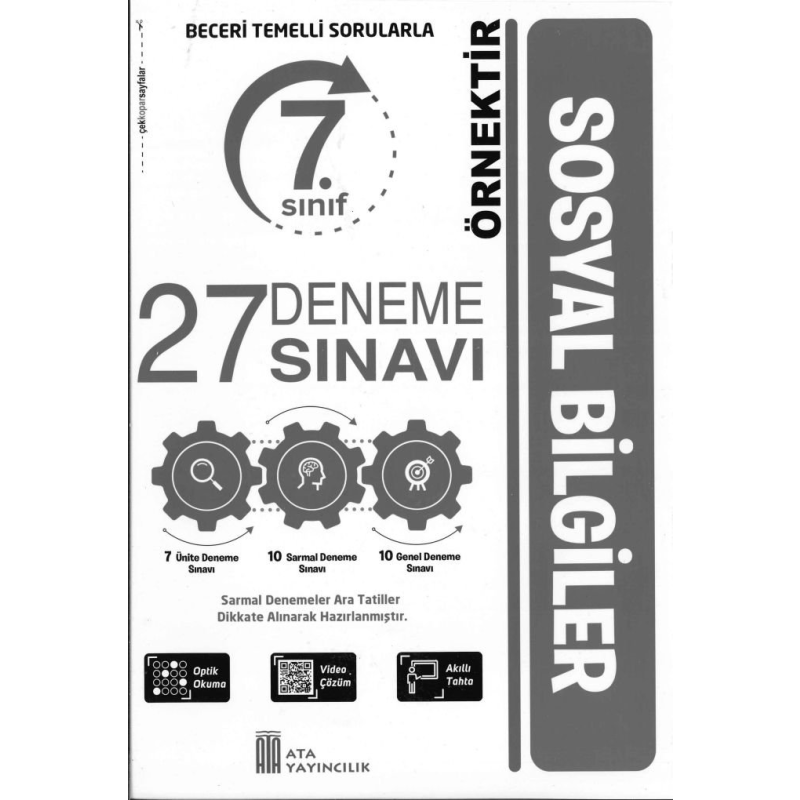 27 DENEME SINAVI SOSYAL BİLGİLER