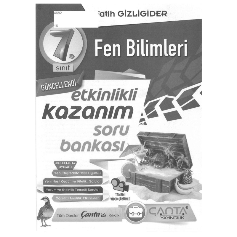 FEN BİLİMLERİ ETKİNLİKLİ KAZANIM SORU BANKASI
