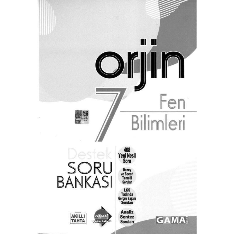 ORJİN FEN BİLİMLERİ SORU BANKASI