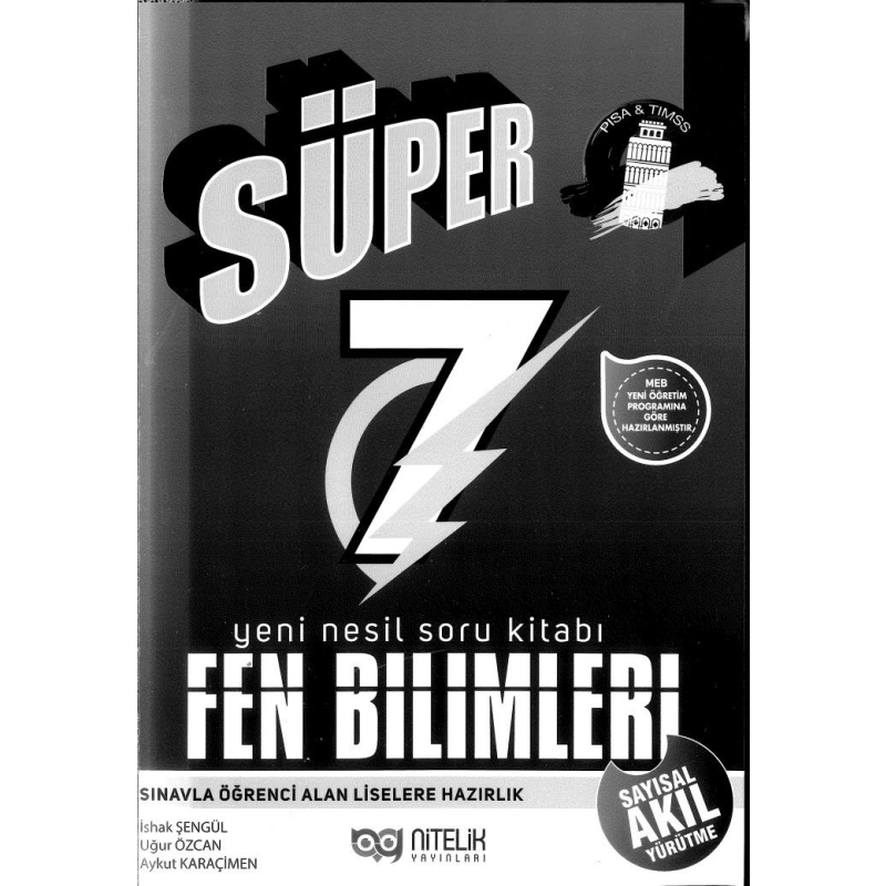 SÜPER FEN BİLİMLERİ SAYISAL AKIL YÜRÜTME