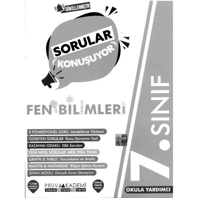 SORULAR KONUŞUYOR FEN BİLİMLERİ