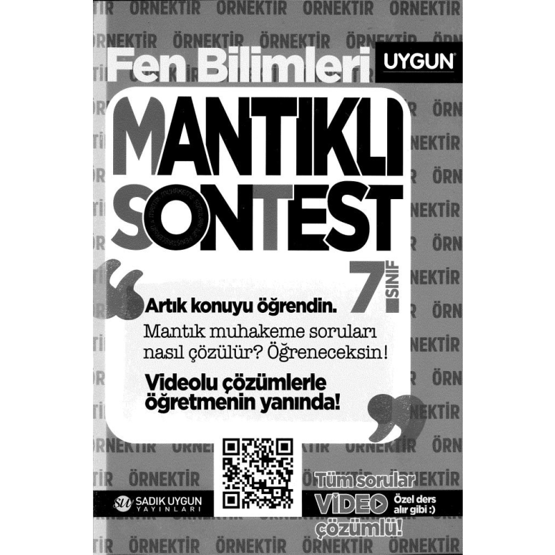 FEN BİLİMLERİ MANTIKLI SONTEST