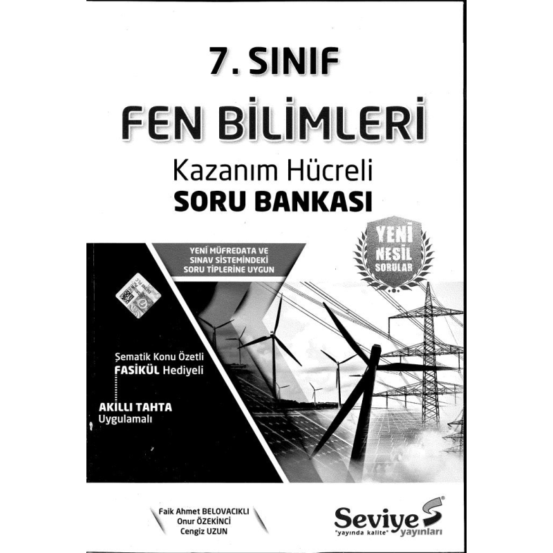 FEN BİLİMLERİ KAZANIM HÜCRELİ SORU BANKASI