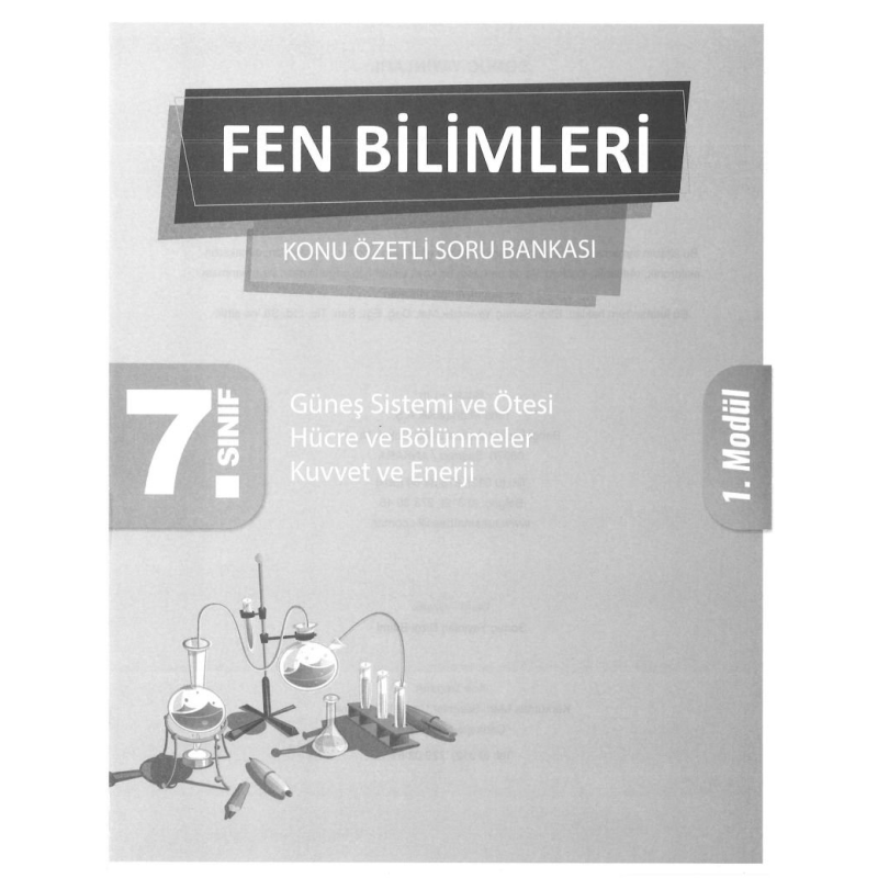 FEN BİLİMLERİ KONU ÖZETLİ SORU BANKASI