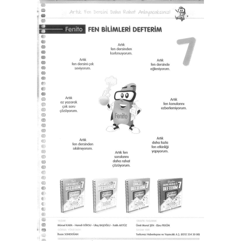 FEN BİLİMLERİ DEFTERİM FENİTO