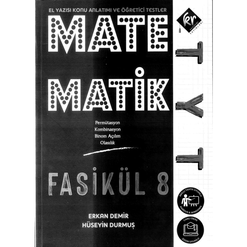 MATEMATİK FASİKÜL 8 (EL YAZISI KONU ANLATIMI VE ÖĞRETİCİSİ TESTLER)