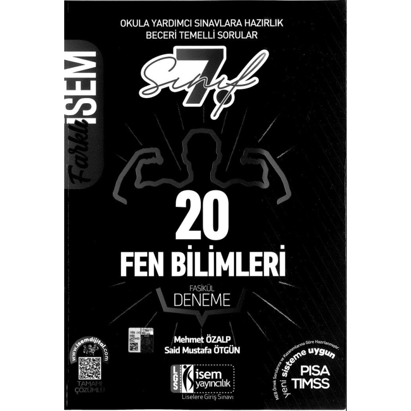 20 FEN BİLİMLERİ FASİKÜL DENEME