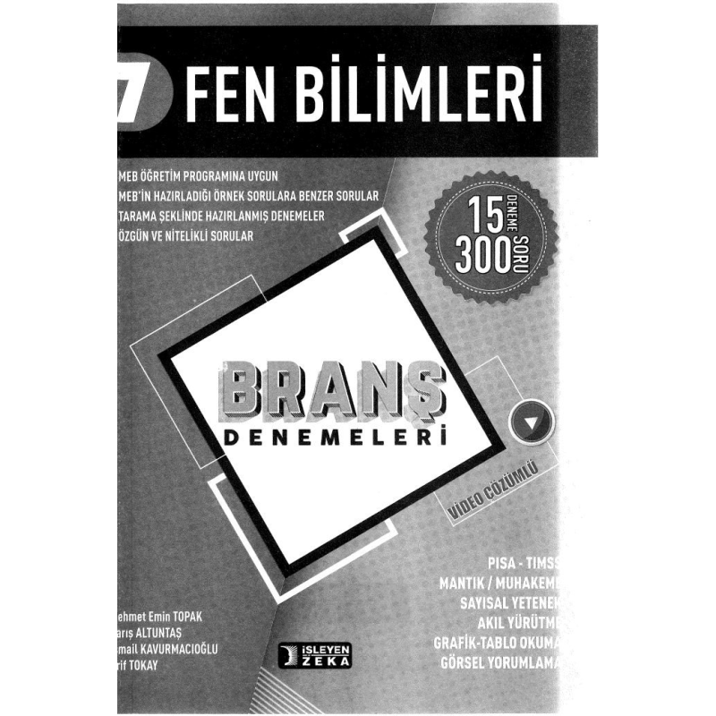FEN BİLİMLERİ BRANŞ DENEMELERİ