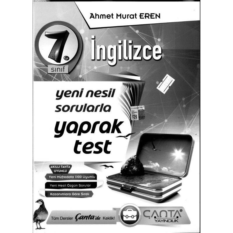 İNGİLİZCE YENİ NESİL SORULARLA YAPRAK TEST