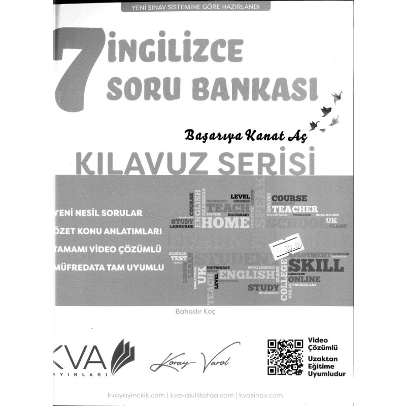 İNGİLİZCE SORU BANKASI KILAVUZ SERİSİ