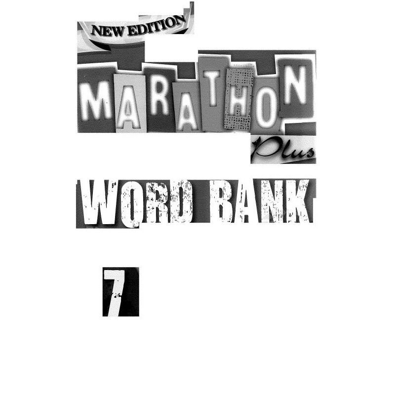 MARATHON PLUS WORD BANK