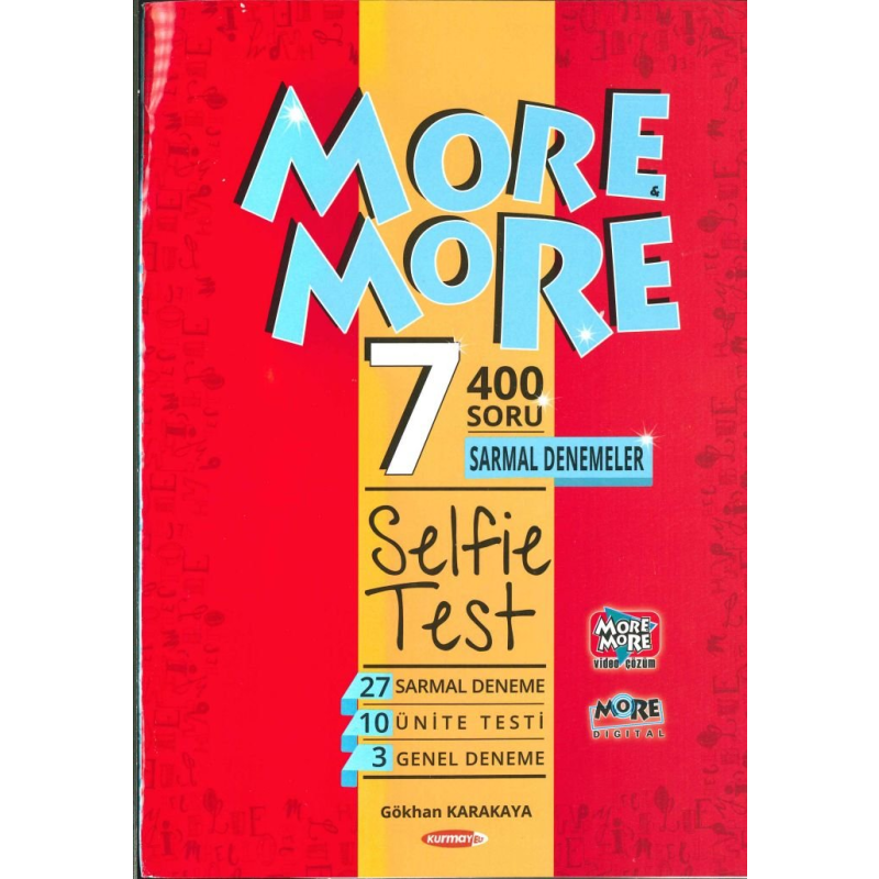 MORE MORE 400 SORU SARMAL DENEMELER SELFIE TEST
