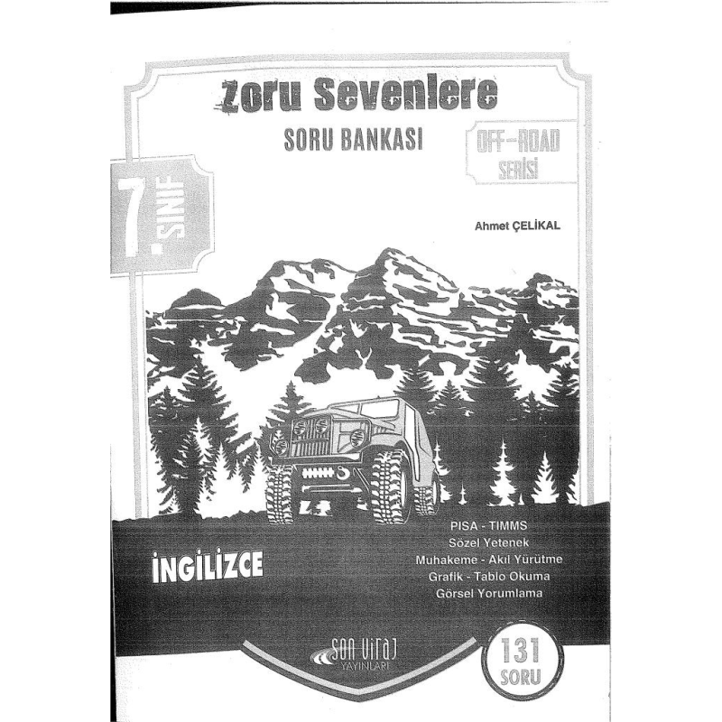 ZORU SEVENLERE SORU BANKASI İNGİLİZCE