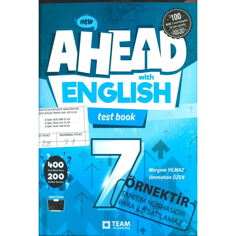 AHEAD WITH ENGLISH TEST BOOK