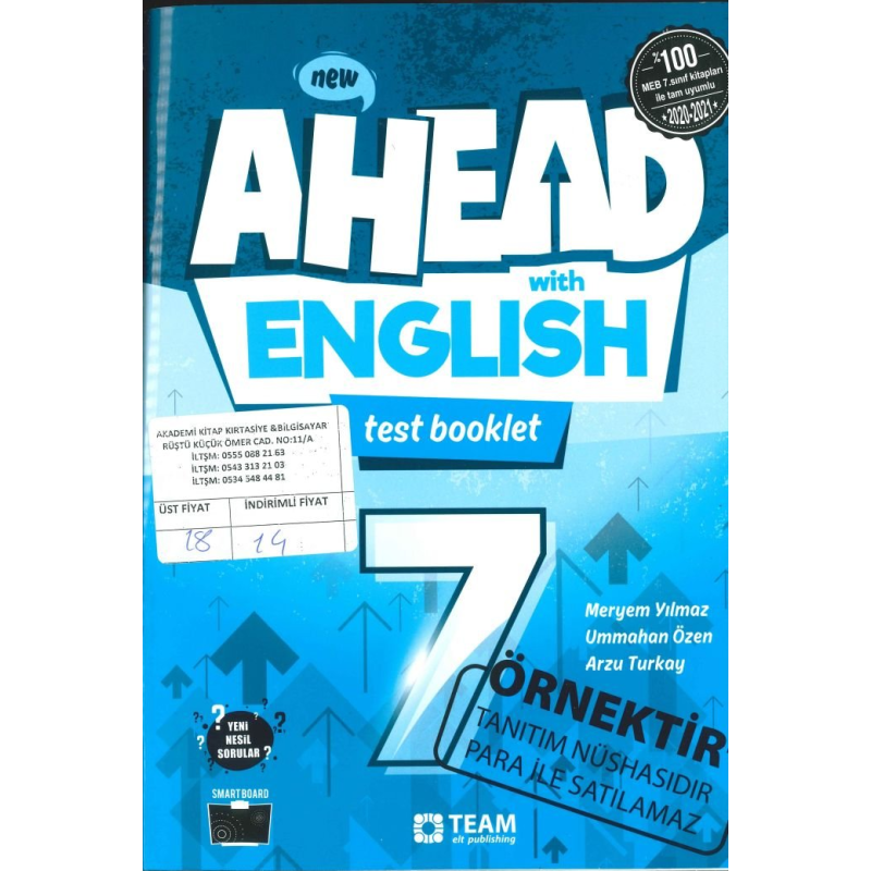 AHEAD WITH ENGLISH TEST BOOKLET