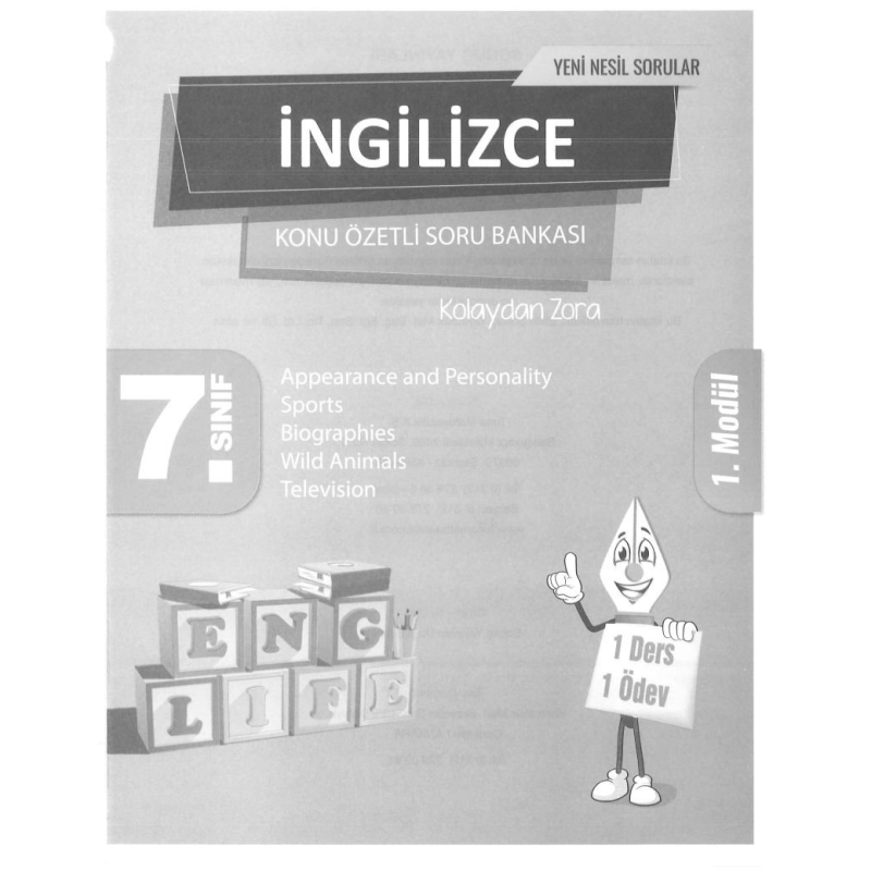 İNGİLİZCE KONU ÖZETLİ SORU BANKASI