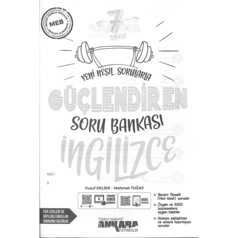 GÜÇLENDİREN SORU BANKASI İNGİLİZCE