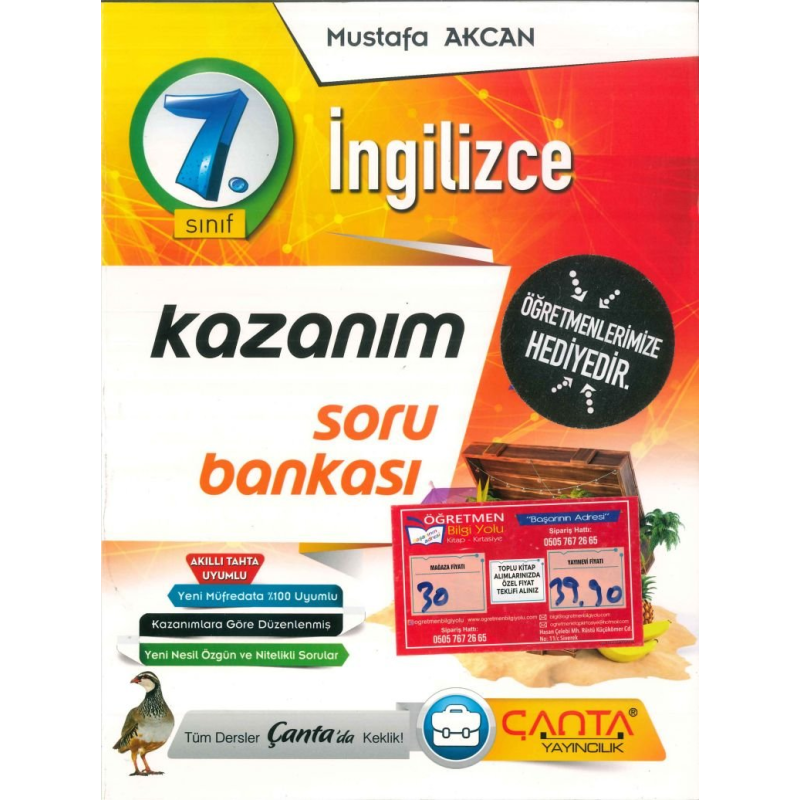 İNGİLİZCE KAZANIM SORU BANKASI