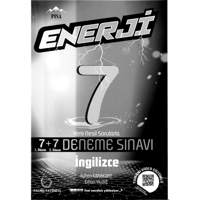 ENERJİ 7+7 DENEME SINAVI İNGİLİZCE