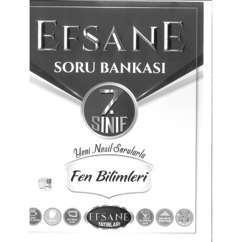 EFSANE SORU BANKASI YENİ NESİL SORULARLA FEN BİLİMLERİ