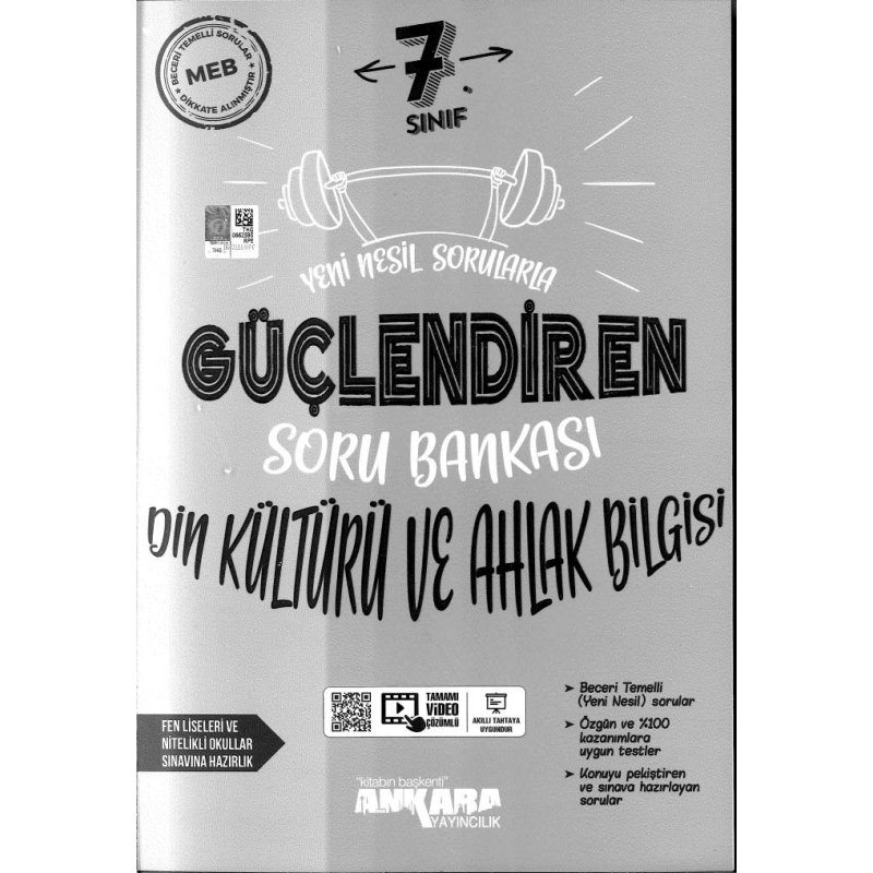 GÜÇLENDİREN SORU BANKASI DİN KÜLTÜRÜ VE AHLAK BİLGİSİ
